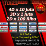 Bet4D BO Togel Tipe Bet Full Togel Hadiah Terbesar